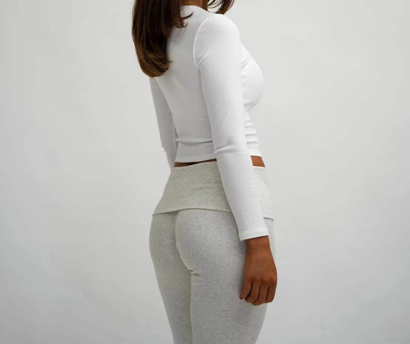 SHINBENE Женский спортивный топ из нейлона для йоги