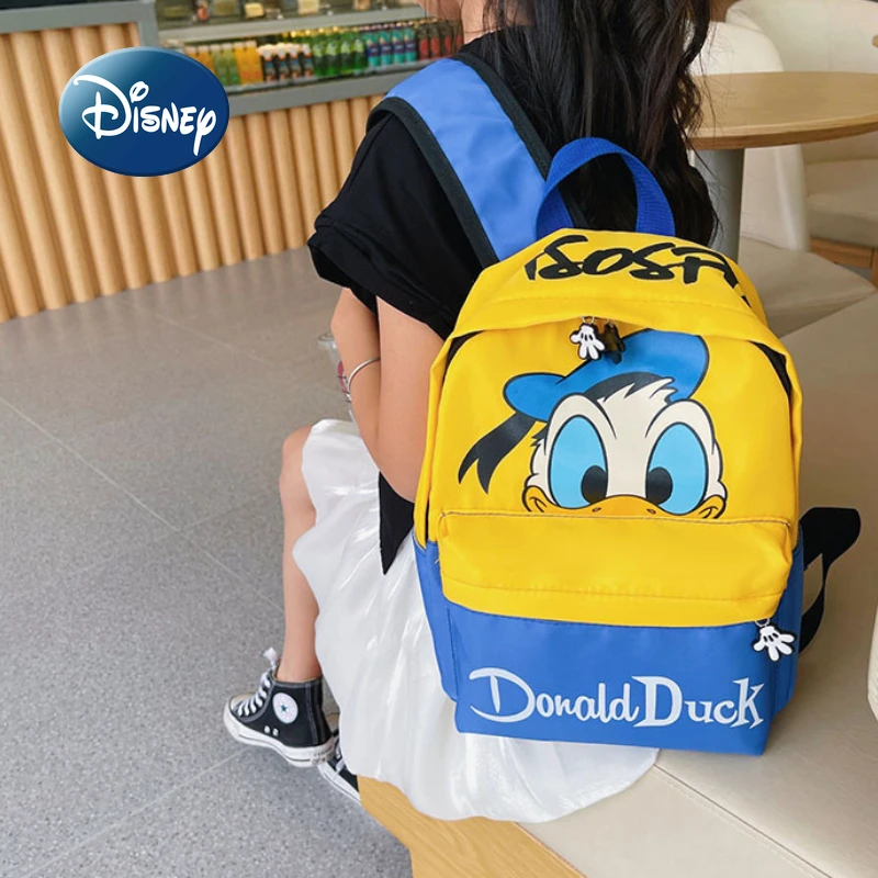 Disney Mickey 2023 New Children's Backpack Cartoon Fashion Boys and Girls Schoolbag Kindergarten Children's Travel Backpack