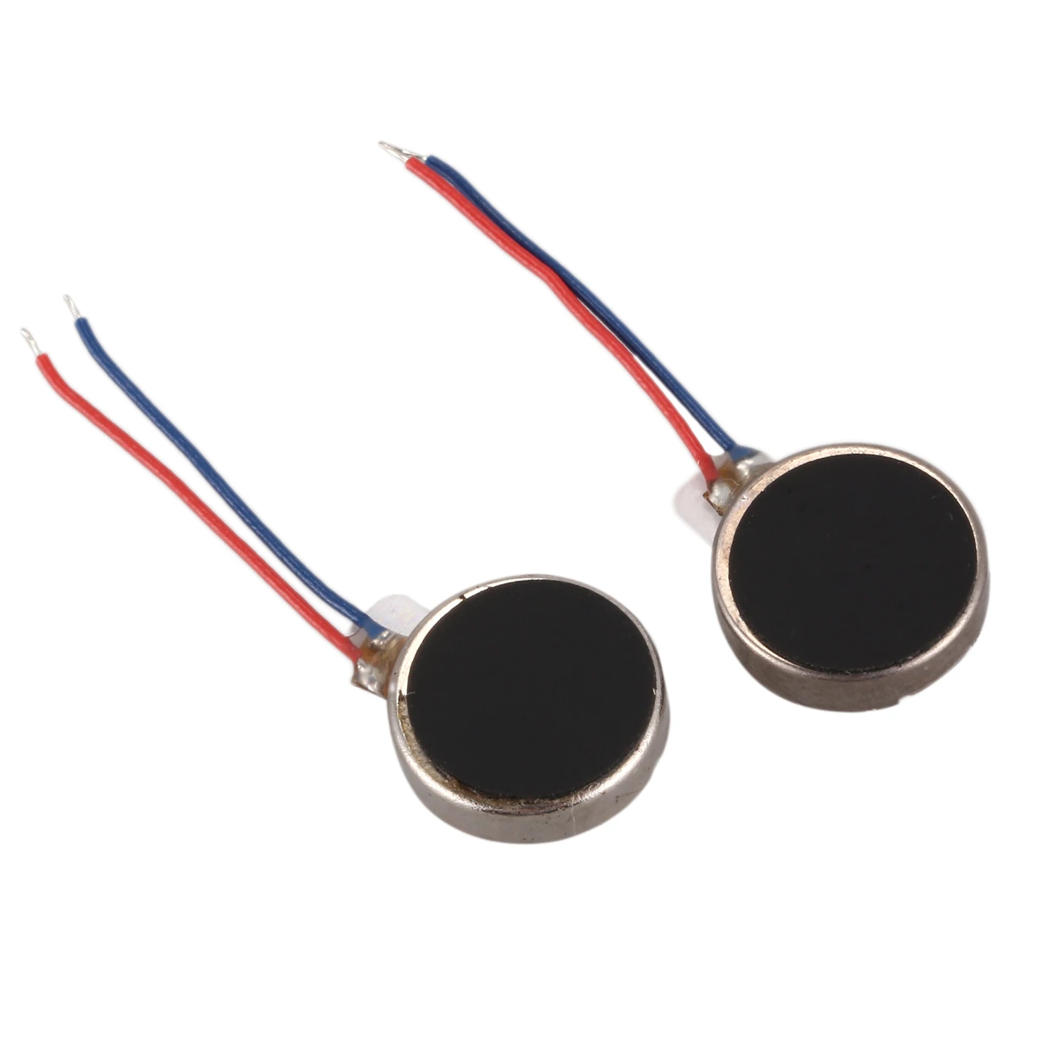 5 шт. DC3V/0.1A 1 V/0.05A 10x2 7 мм Мотор вибрирующий Серебряный