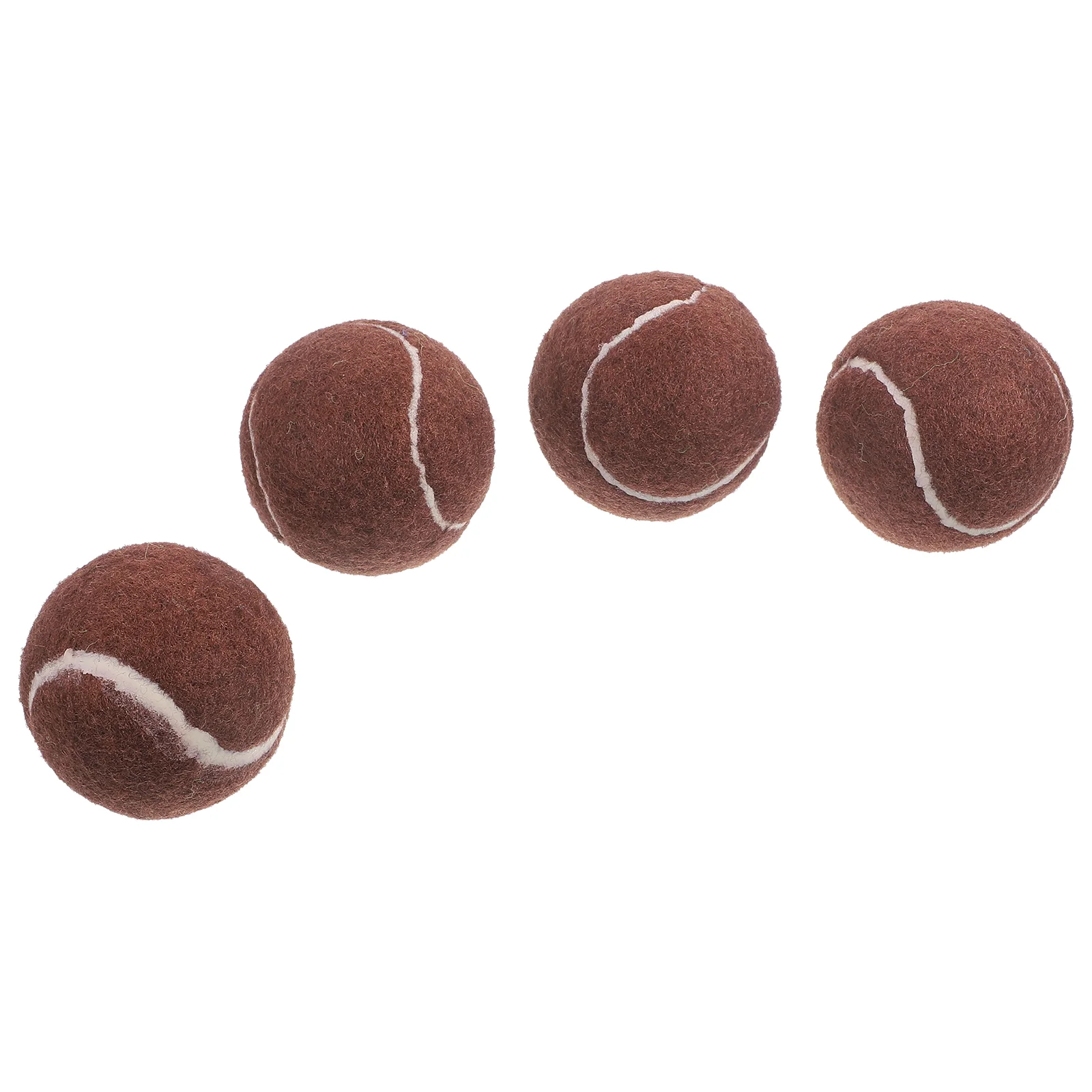 

4 Pcs Tennis Balls for Chair Legs Walker Walkers Precut Outdoor Use Replacement Accessories