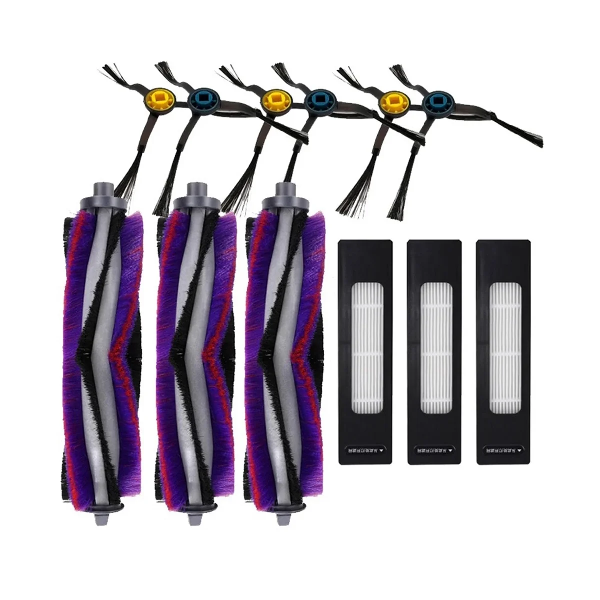 

Accessories for Midea M7 M7 Pro Spare Parts for Midea S8 S8+ Robot Vacuum Cleaner Replacement Brush HEPA Filter