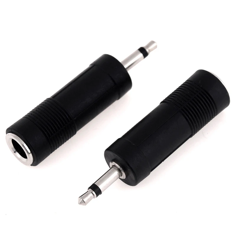 

3.5mm Male Plug To 6.35mm Female Jack Mono Adapter Connector Convertor