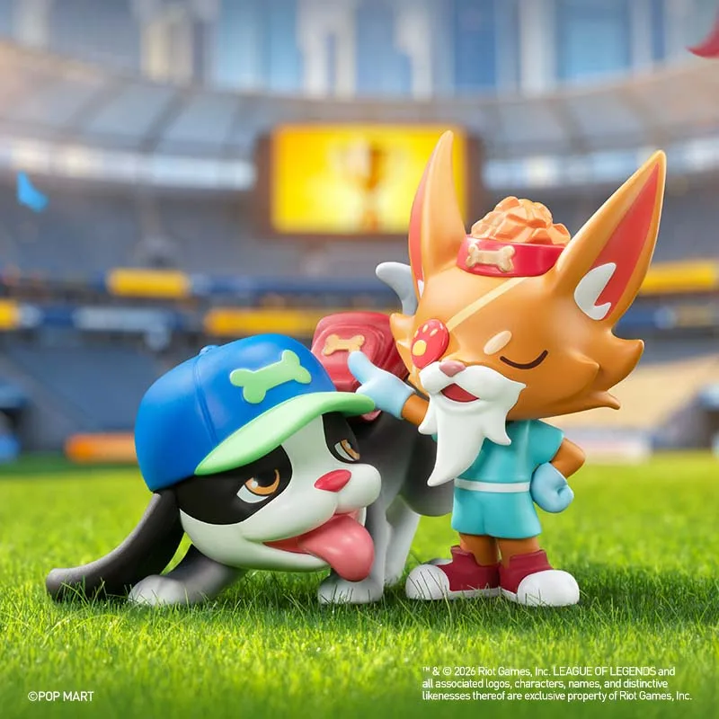 Фото POP MART Новинка: Серия League Of Legends - Clash Of Cuties, коллекционная фигурка в слепой коробке, аниме-фигурка, игрушка, подарок для фанатов игр №3