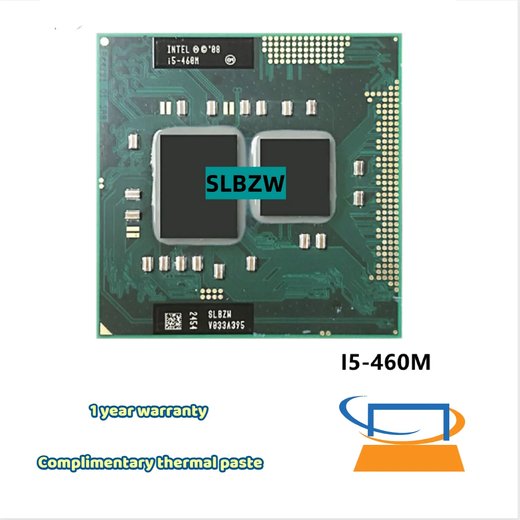 Процессор Intel core I5 460M 3M Cache 2,53 ГГц для ноутбука, ноутбука, центральный процессор, бесплатная доставка