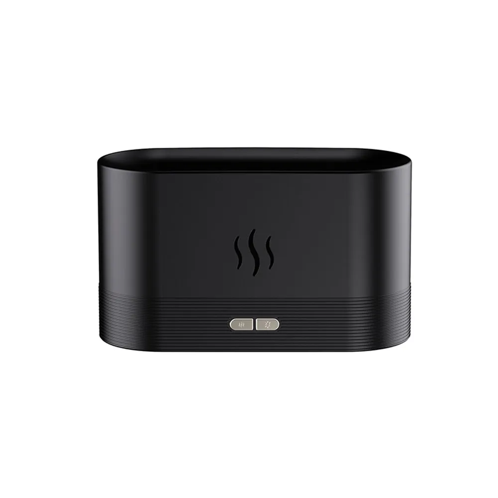 

180ml USB Charge Essential Oil Diffuser Home Office Simulation Flame Ultrasonic Humidifier Portable Car Humidifier Air Purifier
