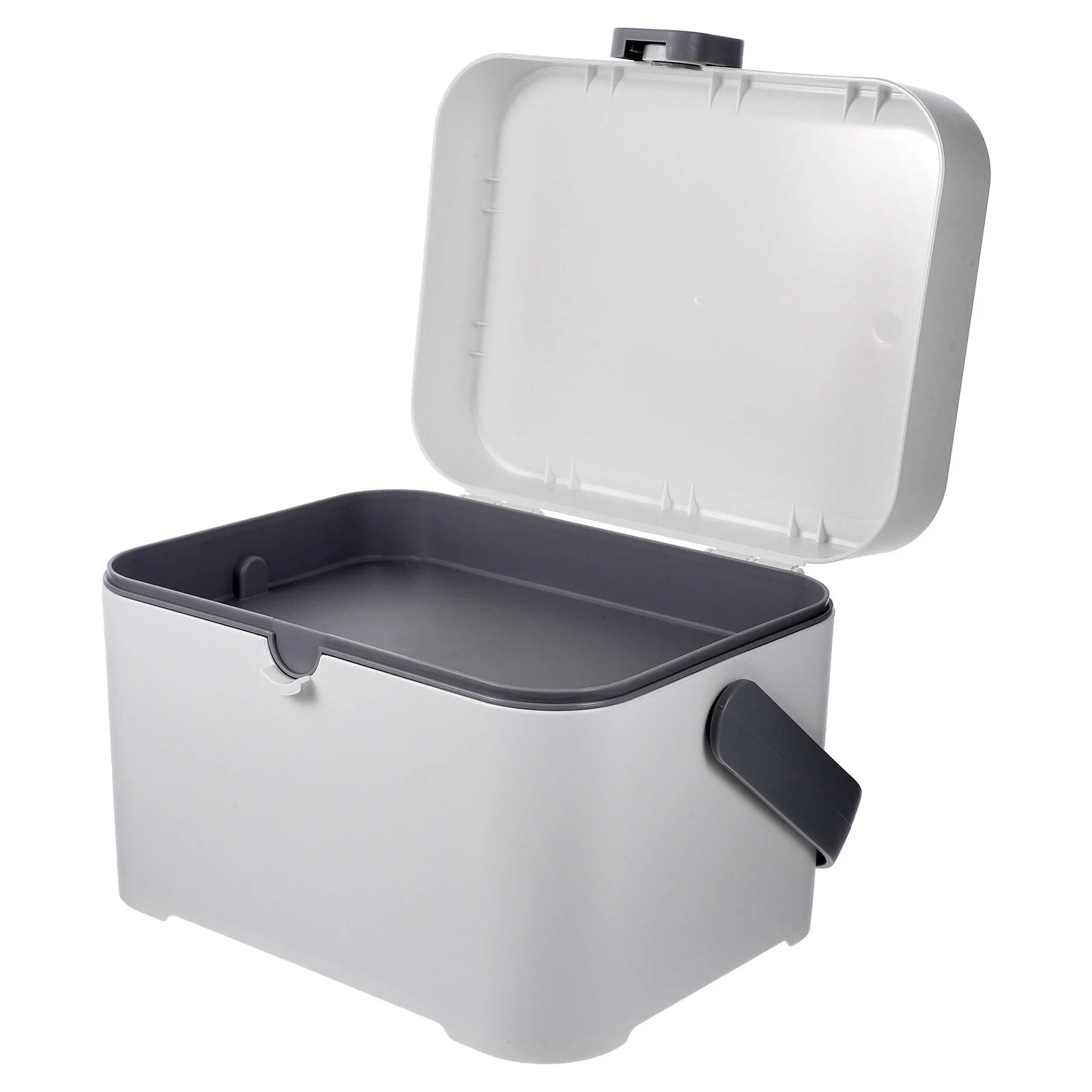 

Container Organizer Medicine Sundries Home Holder Household Plastic Containers White Pp Portable Travel