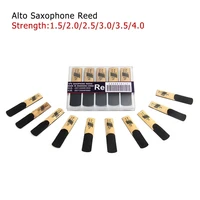 10pcs alto sax saxophone reed set strength1 52 02 53 03 54 0 high quality saxophone replacement parts