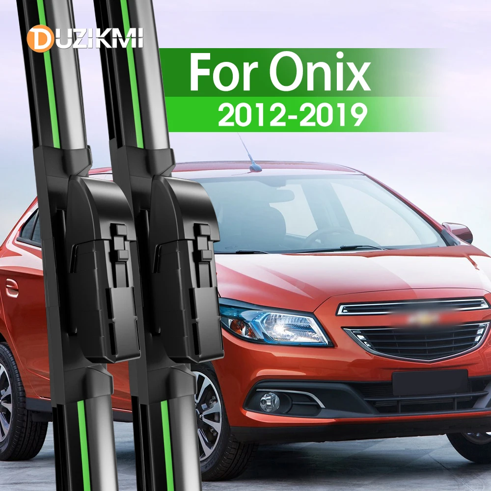 Otomierz 2 sztuki piór wycieraczek przednich do Chevrolet Onix 2012-2019 2014 2015 2016 2017 2018 Akcesoria szyb