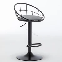 Nordic modern minimalist light luxury bar chair home high back front stool banqueta alta de cozinha стул  sillas para barras