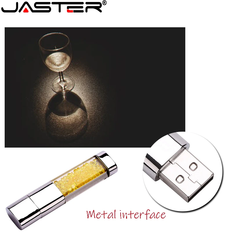 USB-флеш-накопитель JASTER в металлическом и прозрачном корпусе 16-128 ГБ | Компьютеры