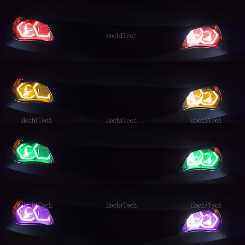 RGB M4 стиль с управлением через приложение светодиодная кольцевая лампа