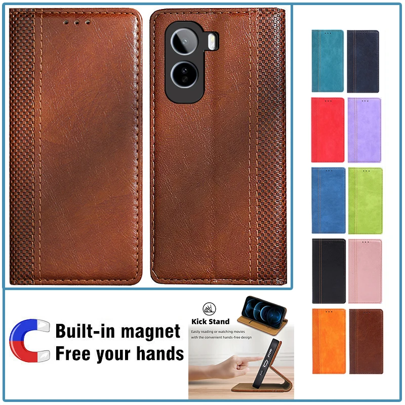 Фото Чехол-книжка для Vivo iQOO Z11, кожаный чехол для iQOO Z11 Z11x 5G, чехол для Vivo iQOO Z11 Z 11 iQOOZ11 iQOOZ11x Global №3