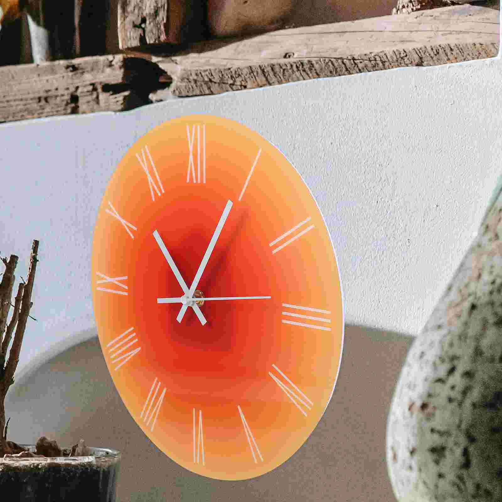 

Acrylic Wall Clock Decorative Personality Living Room Silent Kitchen Clocks Office