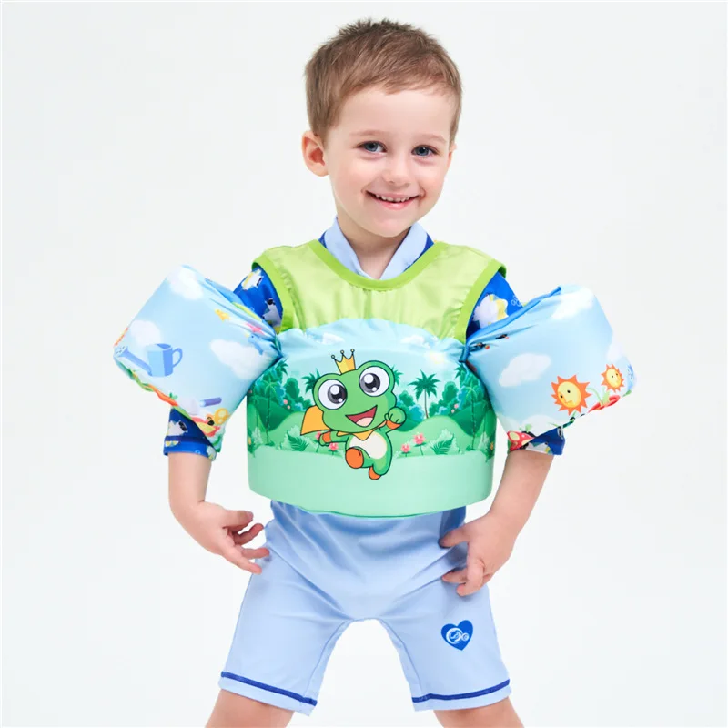 

Kids Swimming Arm Sleeve Floating Ring Pool Safety Swimming Training Floating Armbands Life Vest Swimming Accessories For Kids