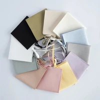 New Microfiber Jewelry Packaging for Ring Earrings Necklace Christmas Storange Wedding Presents Gift Bag Small Envelope Pouches