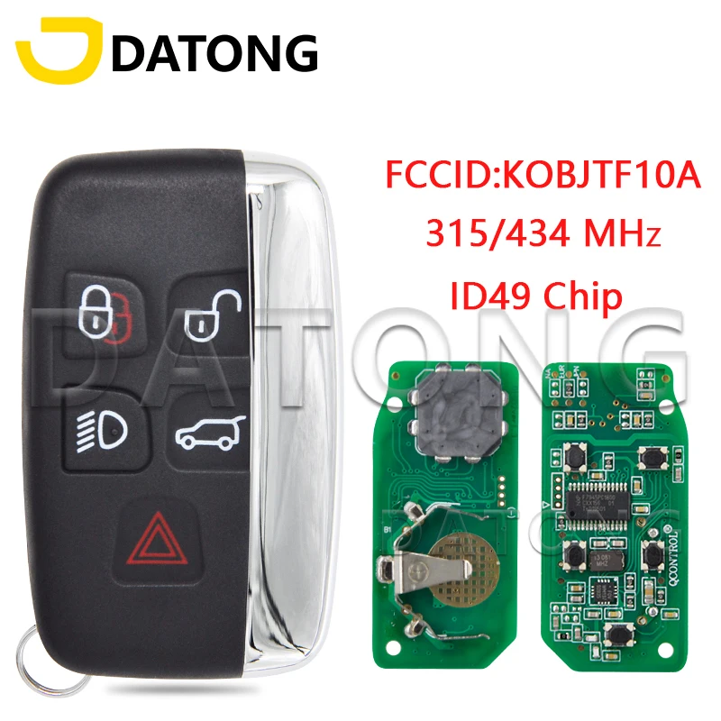Datong World для Land Rover Discovery 4 Freelander Range Sport Evoque 315 434Mhz ID49 HITAG PRO Promixity Smart Control