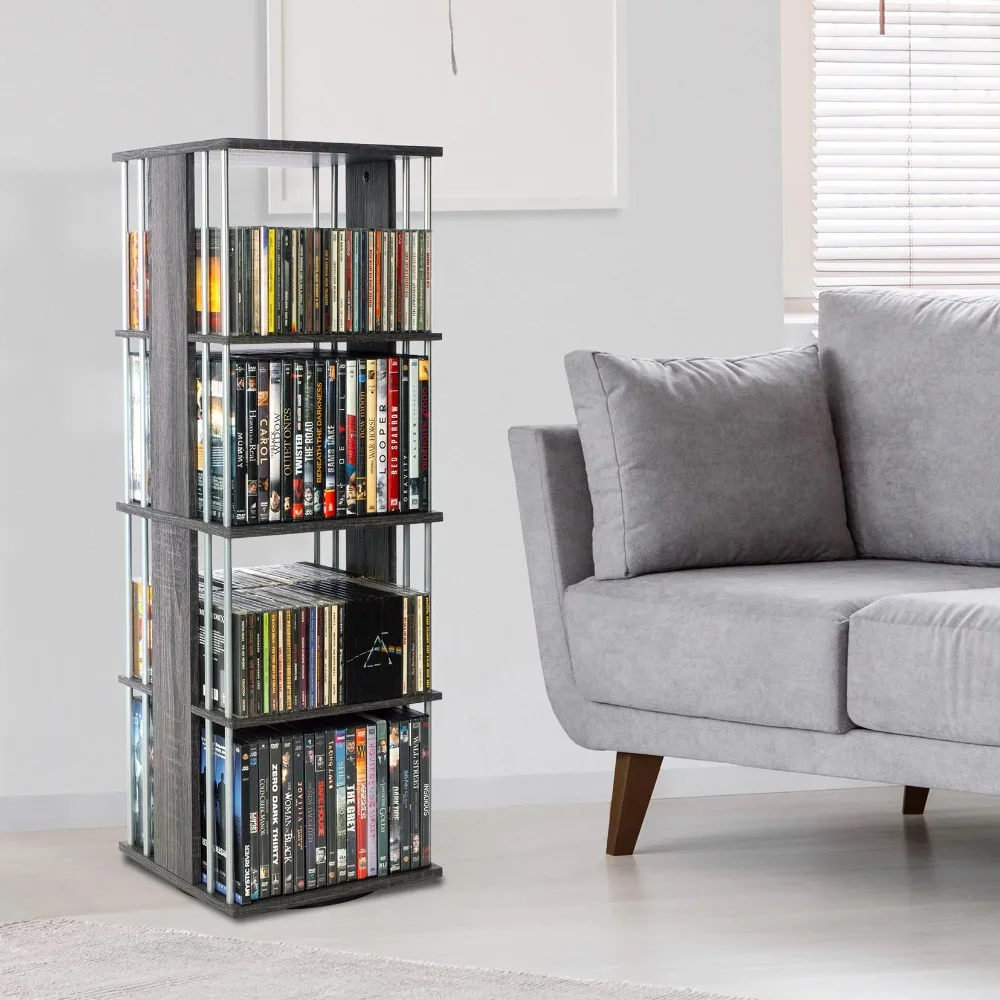 

Typhoon спиннинг медиа башня (216 CD, 144 DVD), угольно-серый