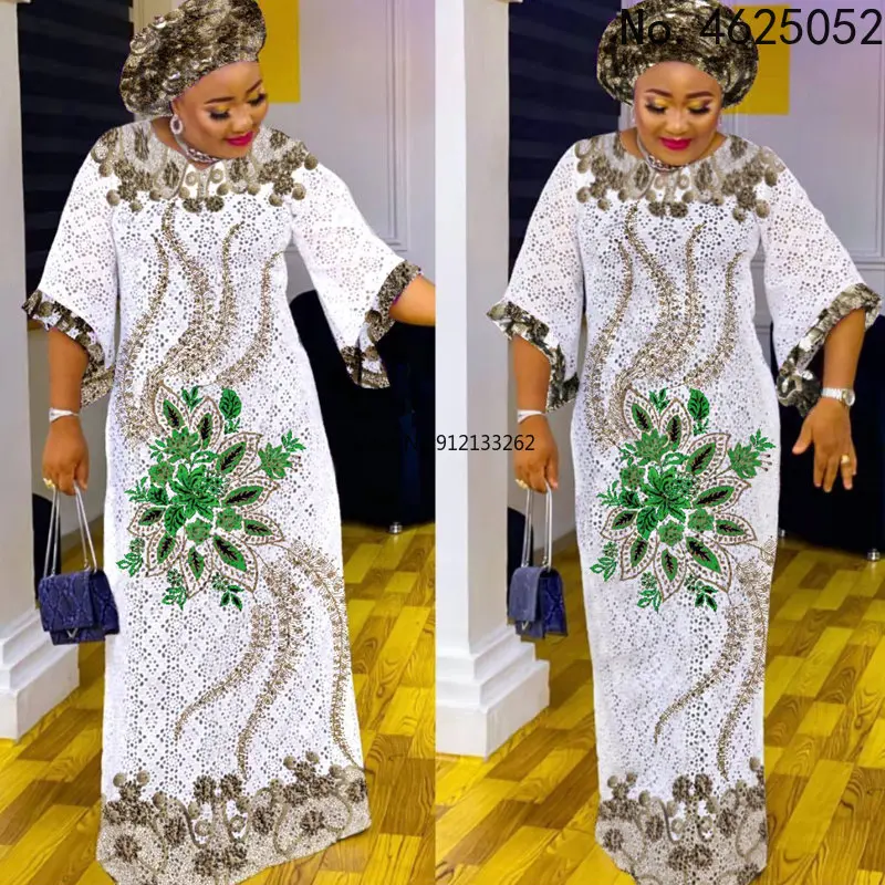 

2023 New Fashion African Dresses for Women Fashion Classic African Women Clothing Dashiki Free Size Print Loose Long Dress