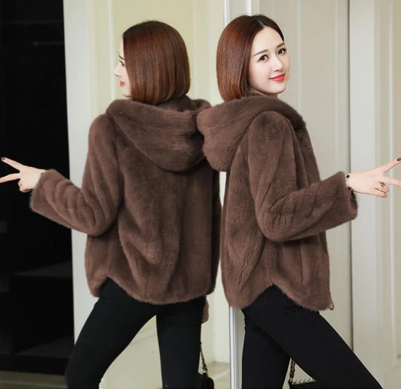 Женское бархатное утепленное пальто женская зимняя универсальная верхняя