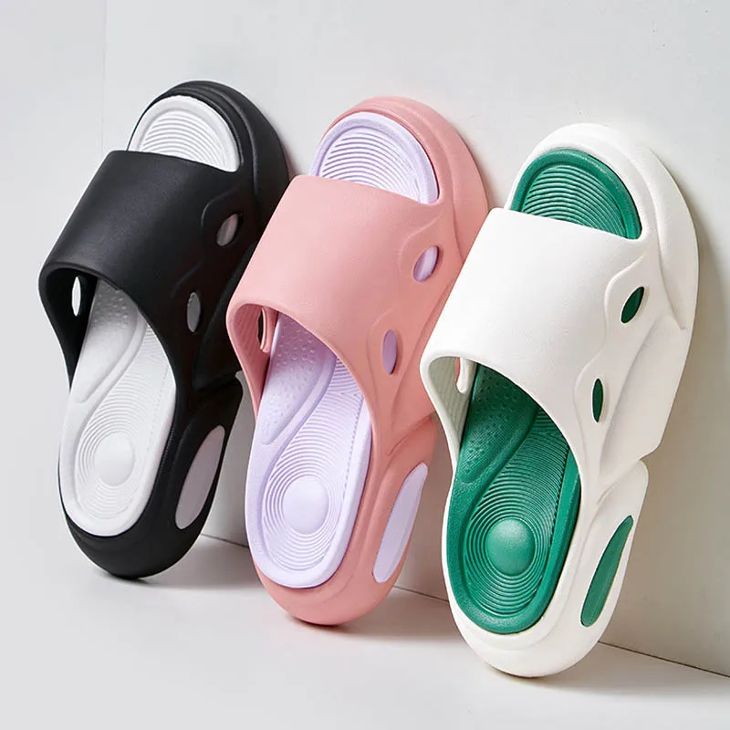 para sandały kapcie damskie letnie odkryte codzienne sportowe moda wygodne miękkie dno grube plażowe