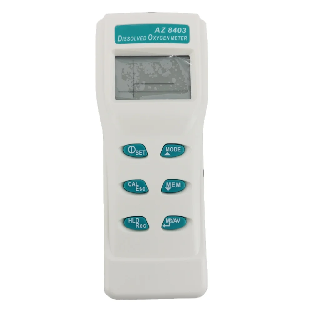 

Handheld DO Meter, Dissolved Oxygen Meter, DO/TEMP./Salinity RS232 Datalogger AZ8403