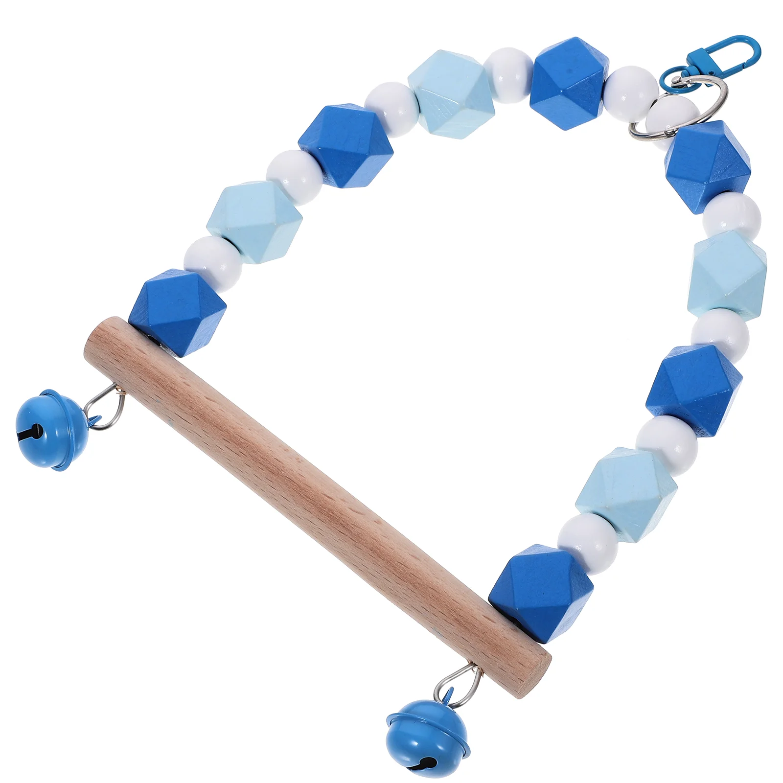 

Принадлежности для тренировок в виде птичьей клетки, балансировочная игрушка, Искусственный деревянный окунь