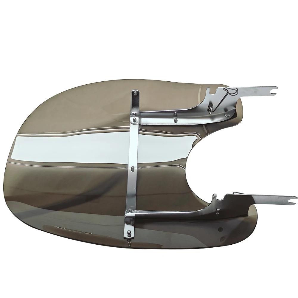 Фото Road King 1997-2023 19-дюймовое лобовое стекло Road King с быстрой разборкой, подходящее для мотоциклов Harley Davidson №2
