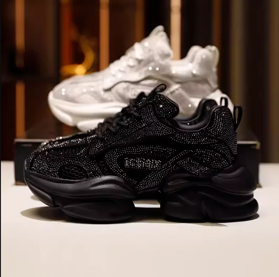 Женские Дизайнерские кроссовки белые для тренировок