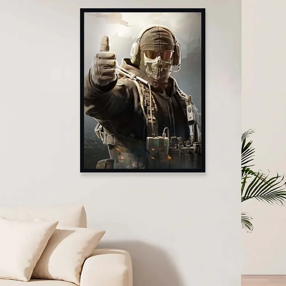 Call of Duty Ghost AB Алмазная картина Игра Настенное искусство Картина 5D DIY вышивка