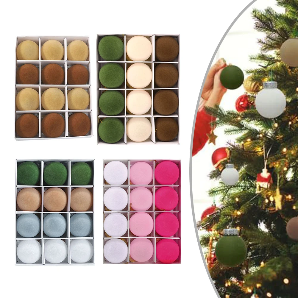 Рождественские украшения елочные Нескользящие легкие долговечные