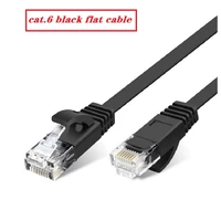 0 25m0 5m 1m 1 5m2m 3m 5m 10m 15m30m pure copper wire cat6 flat utp ethernet network cable rj45 patch lan cable white black