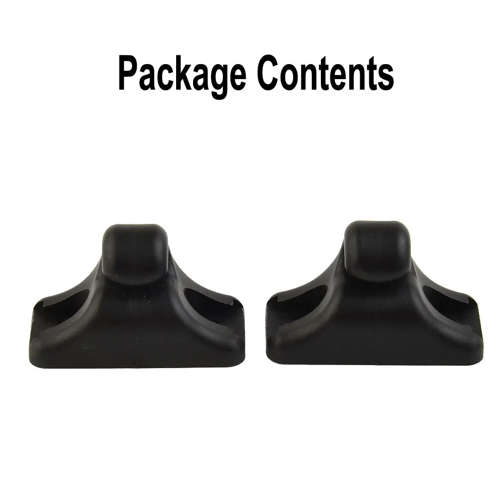 

2pcs Sun Visor Bracket Clips Front Left Right Replacement For Porsche 924 944 968 #94473143900 SET OF2 Car Accessories