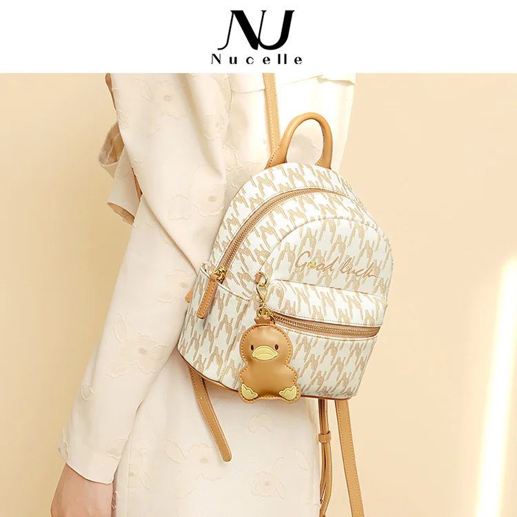 

Брендовая оригинальная Высококачественная роскошная сумка Newziland, новинка 2023, Повседневная маленькая школьная сумка с желтой уткой, модный ...