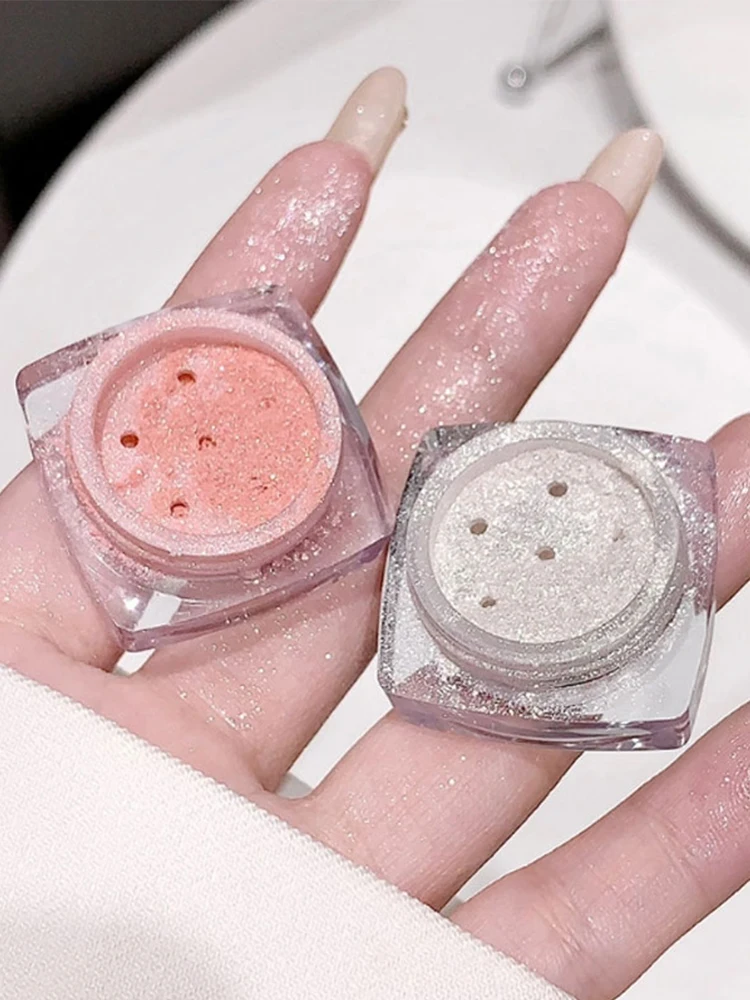 Новые глянцевые тени для век монохромные тонкие блестящие жемчужные блики