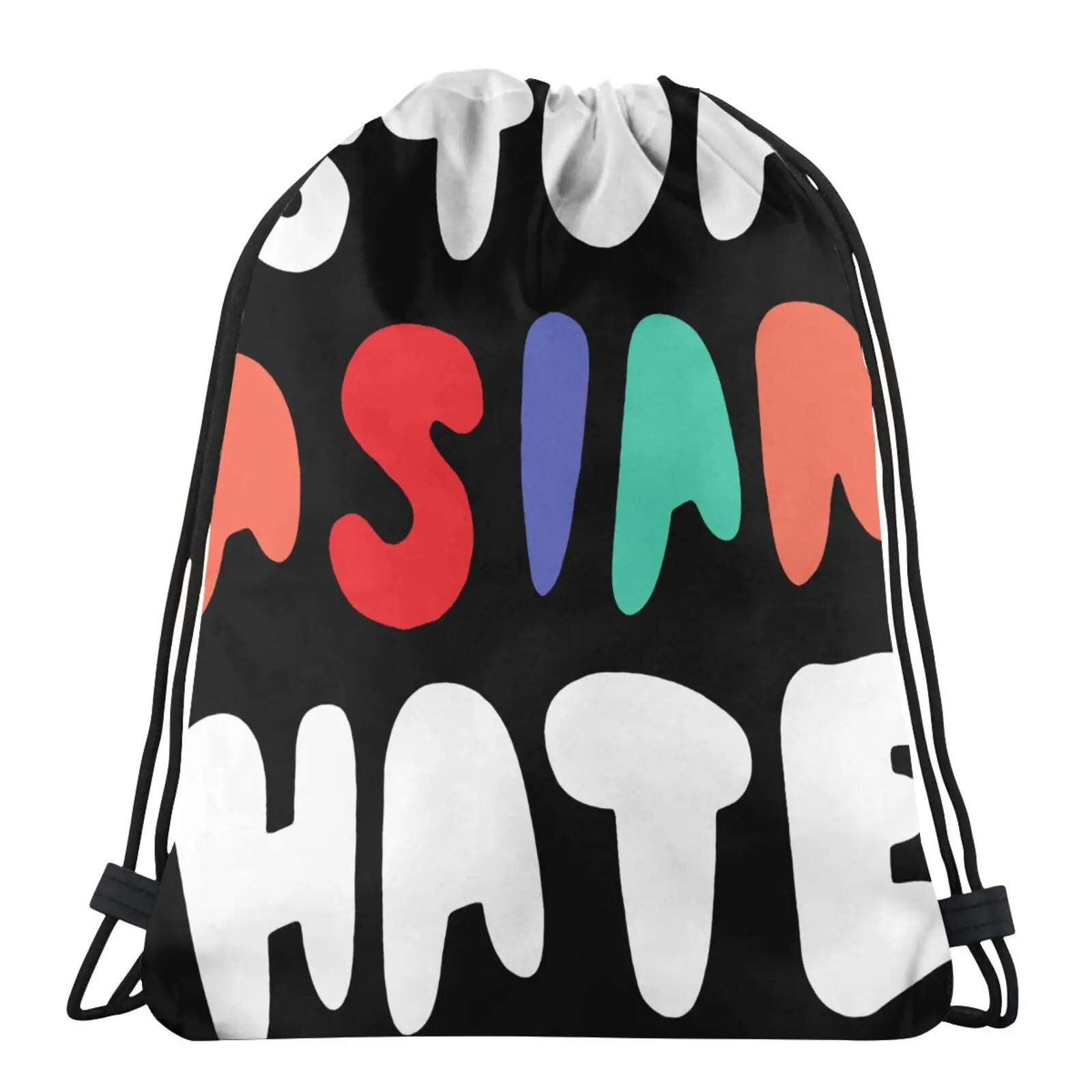 

Damian Lillard Stop Asian Hate 100 Bag Cloth Bag Shoe Bag For Children Bag Backpack Ropes Woman Pouch Bag Women's Bag Hip Sack