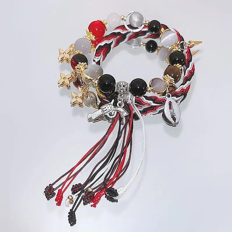 Браслеты Honkai со звездами и рейками браслет с бусинами для женщин топаз модные