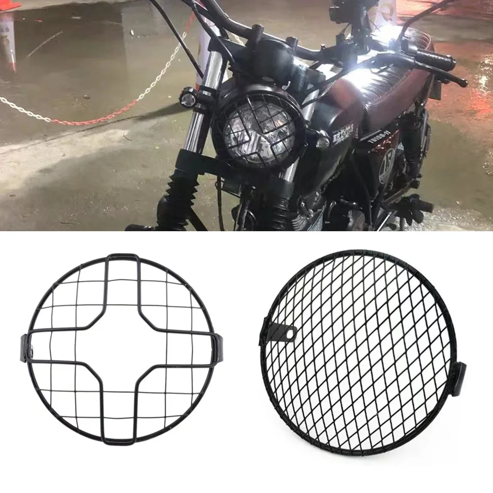 

New For Brixton BX 125 / BX125 Mesh Headlight Protector Holder Metal Grill Cover Guard Fit Brixton BX125 / BX125X