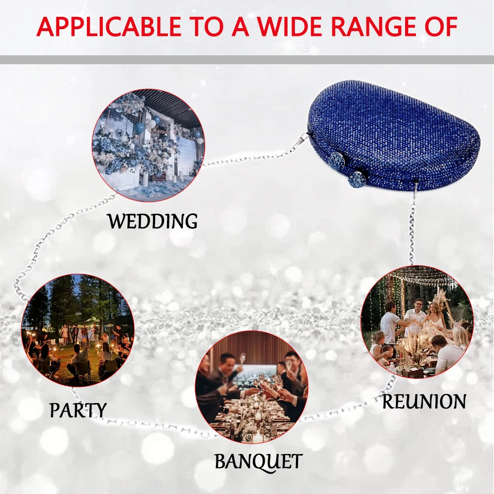 2024 роскошный брендовый женский кошелек каменная сумка клатч с кристаллами