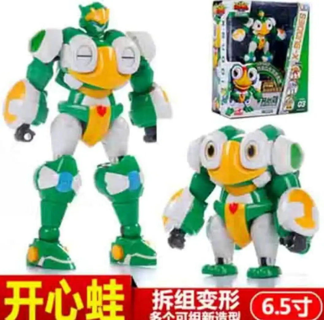 

Mini Space Agent Animation Film Movie model Action Figure Deformation Robot Transformation Toy For Kid gift 12