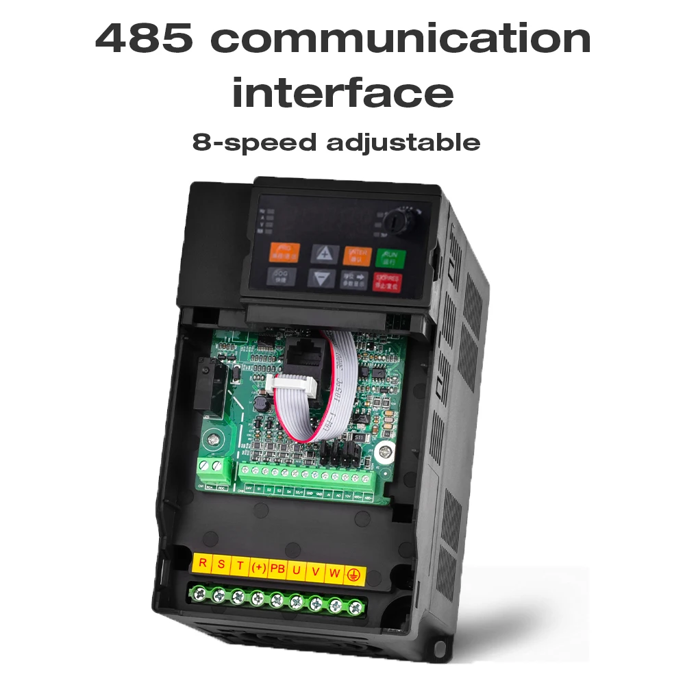 Инвертор частоты VFD для двигателя с большой нагрузкой 220 кВт/кВт в частотный