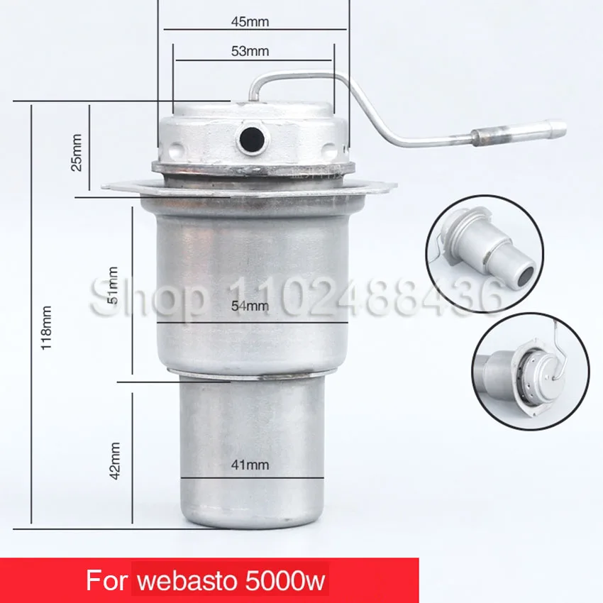 Воздушный парковочный отопитель 5 кВт горелка камера сгорания для Webasto