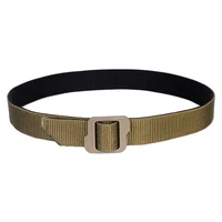emersongear tactical belt mens hunting shooting competition military army belt nylon buckle two side used waist belt black cb