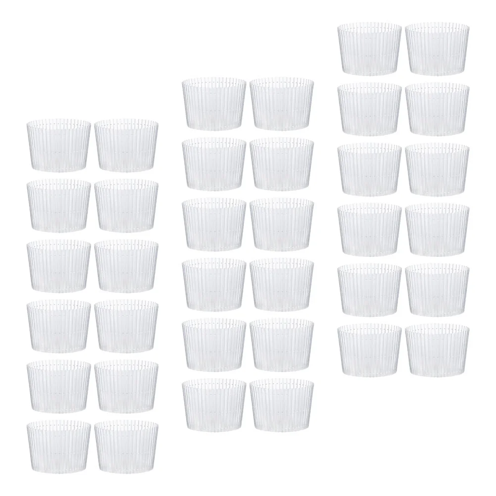 

50Pcs Transparent Coffee Sleeves Disposable Drink Sleeves Convenient Bottle Sleeves