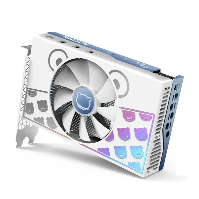 Игровые графические карты RX6500XT пластины для видеокарты gpu nvidia geforce PC компьютер не