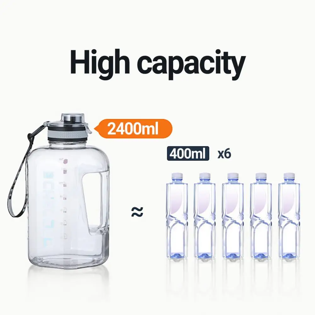 

Sport Water Kettle Useful Food Grade Lanyard Cycling Sports Water Drinking Jug for Hiking Sport Water Bottle Water Bottle