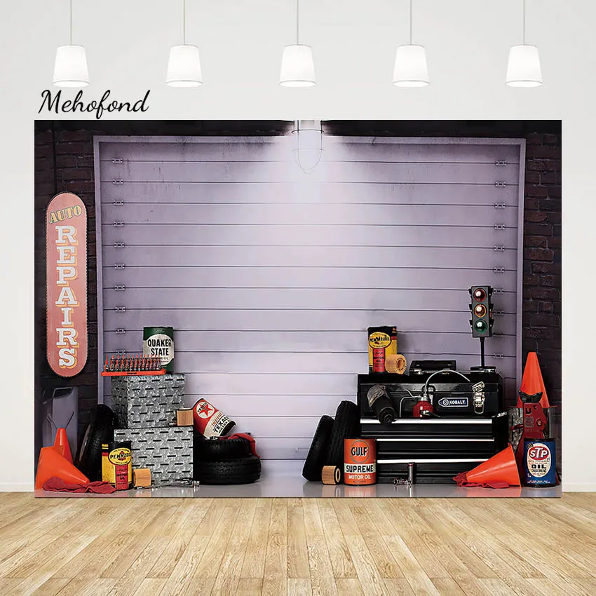 

Фотофон Mehofond для ремонта автомобиля, декор полицейской линии, детский день рождения, фотостудия