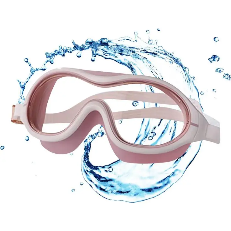 

Очки для плавания для взрослых, незапотевающие очки для плавания с большой оправой, удобные плавательные очки для мужчин и женщин с защитой от запотевания