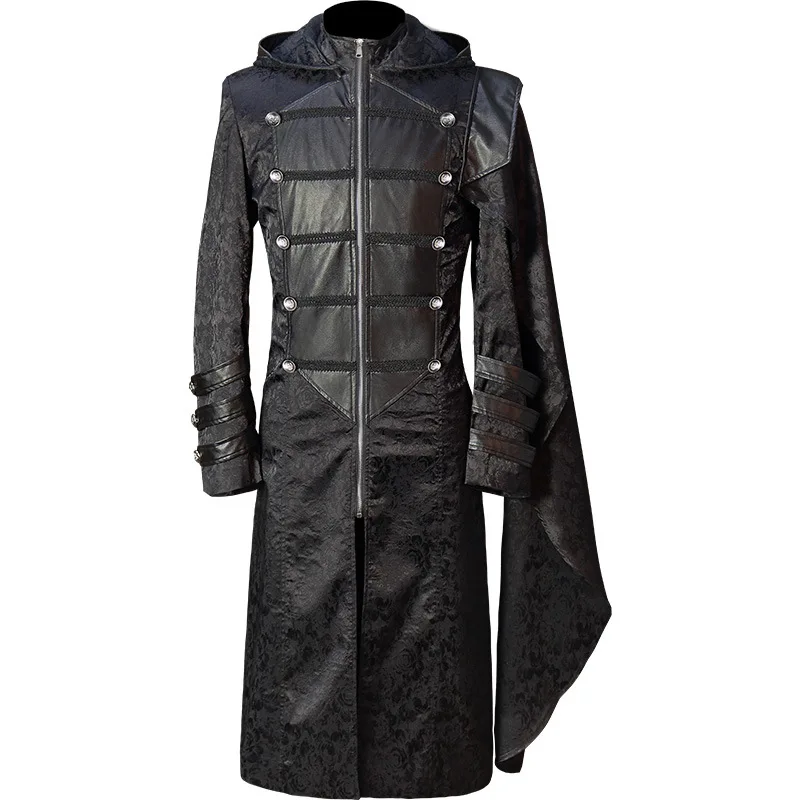 

Medieval Clothing Victorian Men's Vintage Jacket Steampunk Tuxedo Jacket Gothic Jacket S-3XL