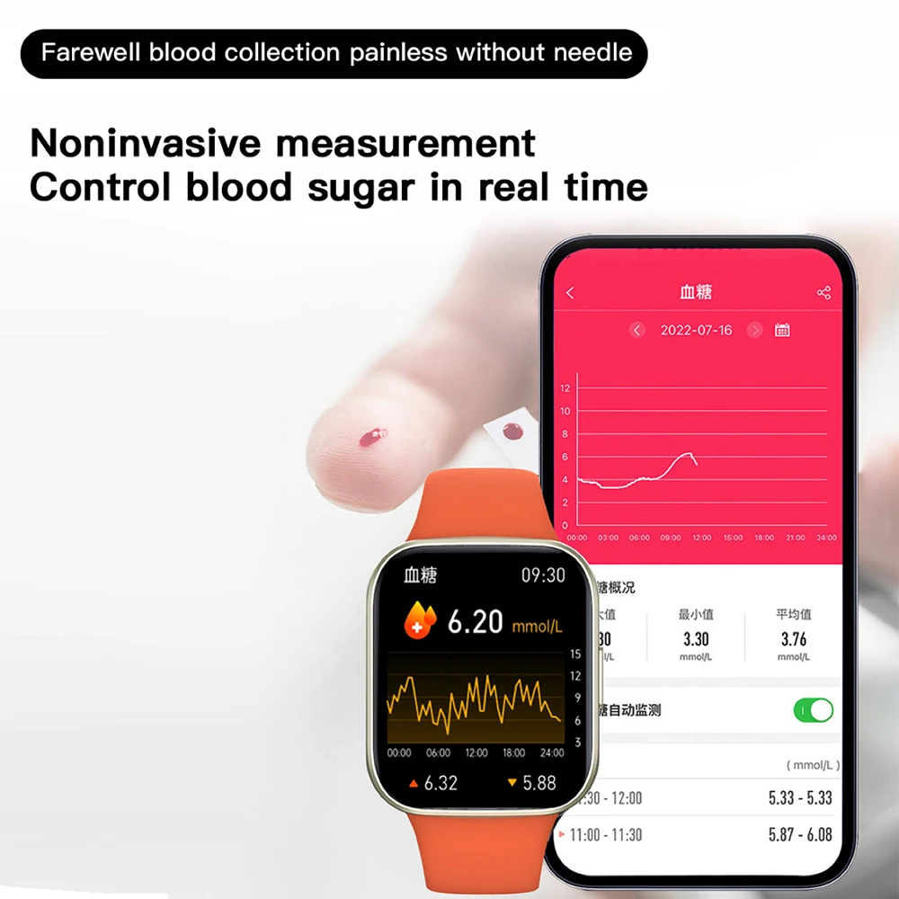 Смарт-часы 1 83 дюйма с синим зубом для мужчин и женщин