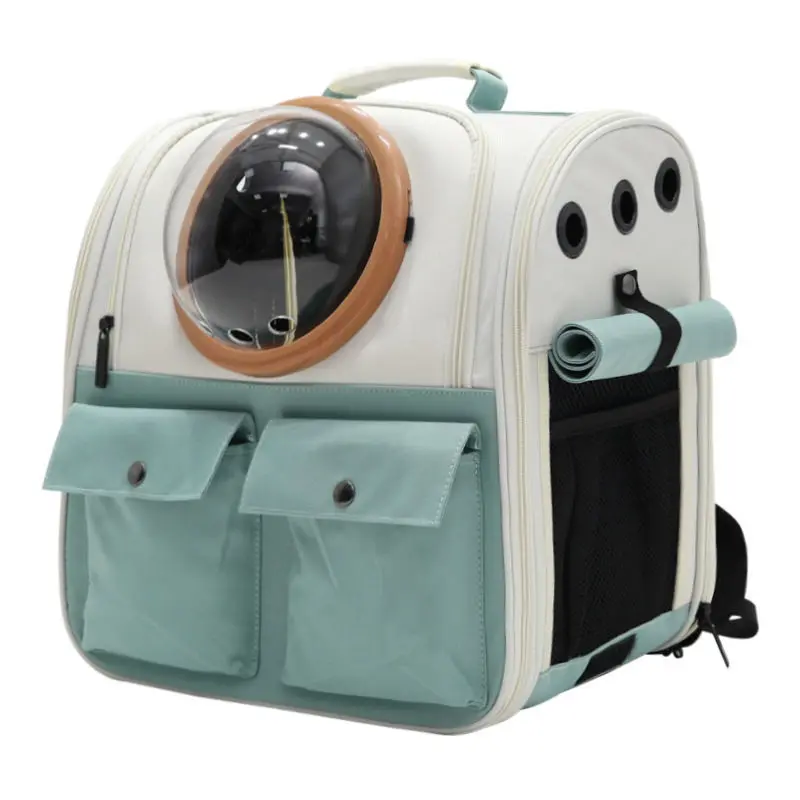 

2022 New Pet Outdoor Portable Bag Cat Bag Space Cat Cabin Backpack Pet Breathable Cat Backpack Capsule Backpack Pet Supplies